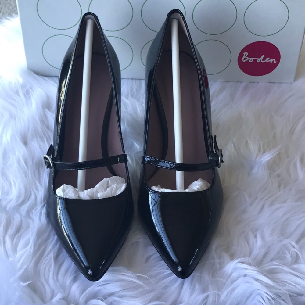 NWOT Boden Patent Leather Shoes